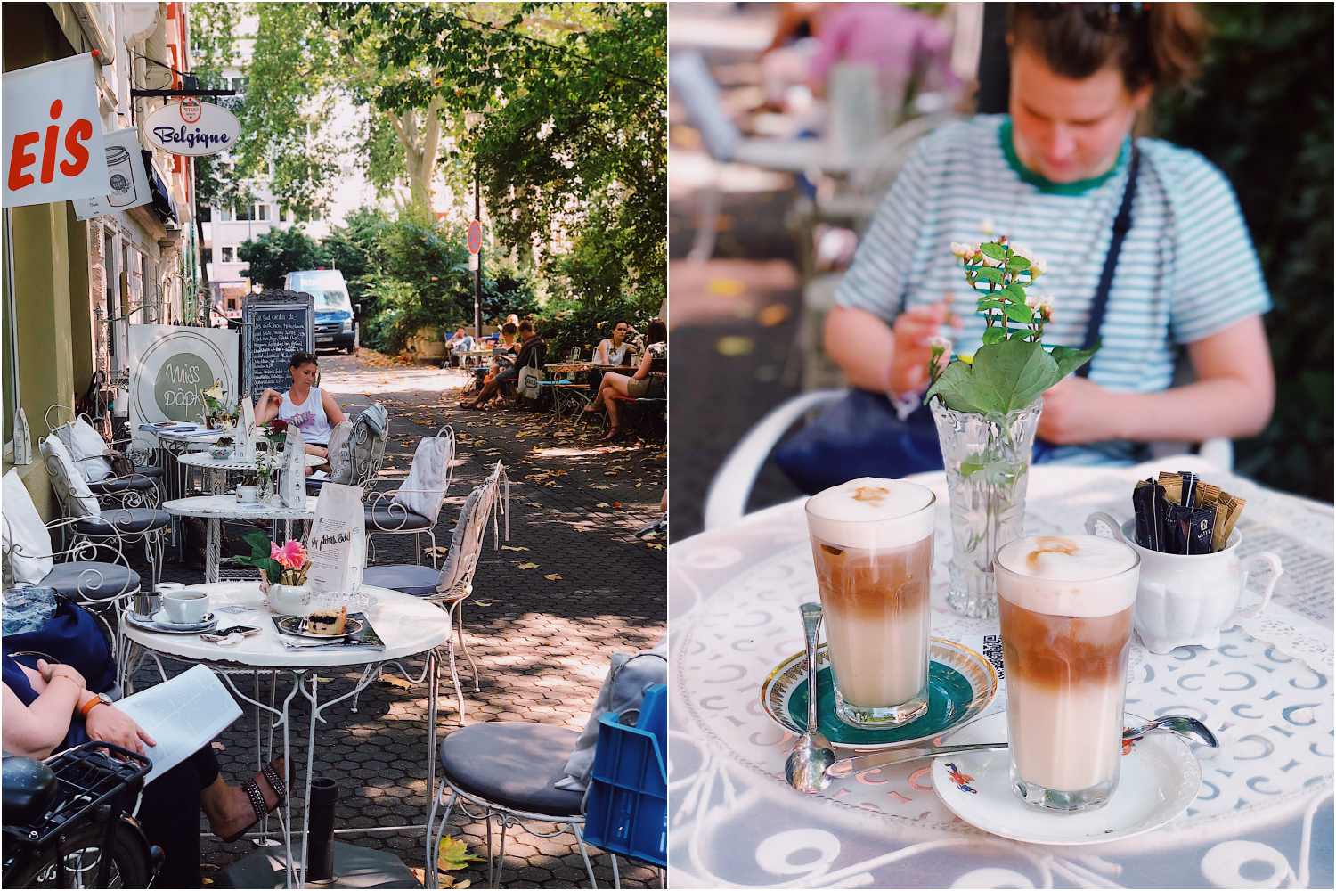 Kaffeepause am Brüsseler Platz bei Miss Päpki | Mit Vergnügen Köln