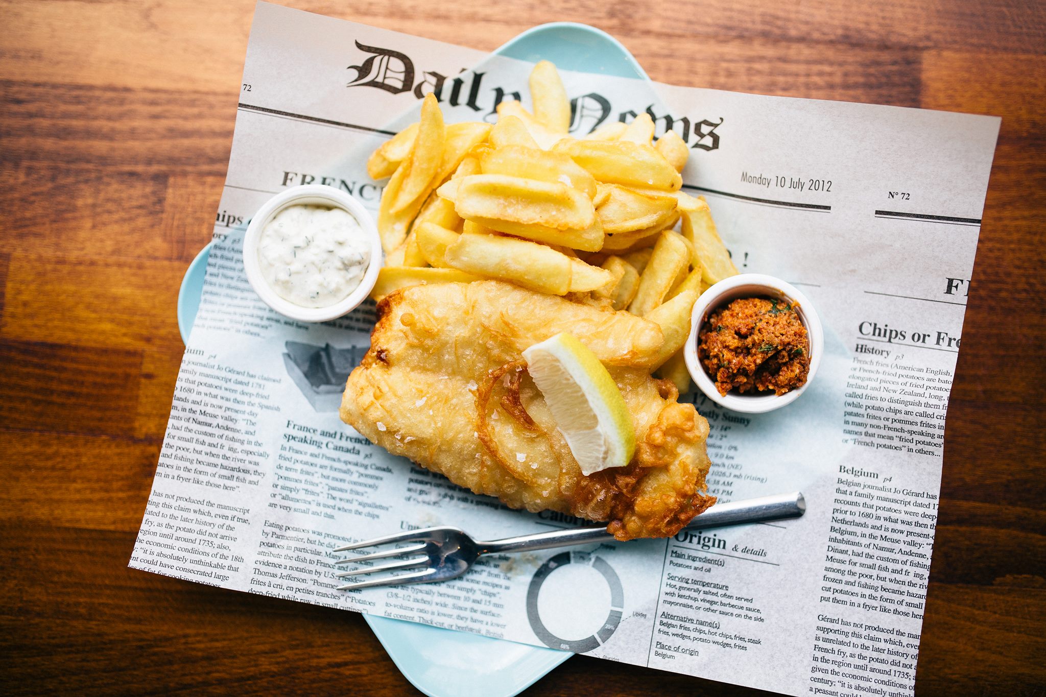 Very british snacken bei Paul's Fish & Chips Mit Vergnügen Köln