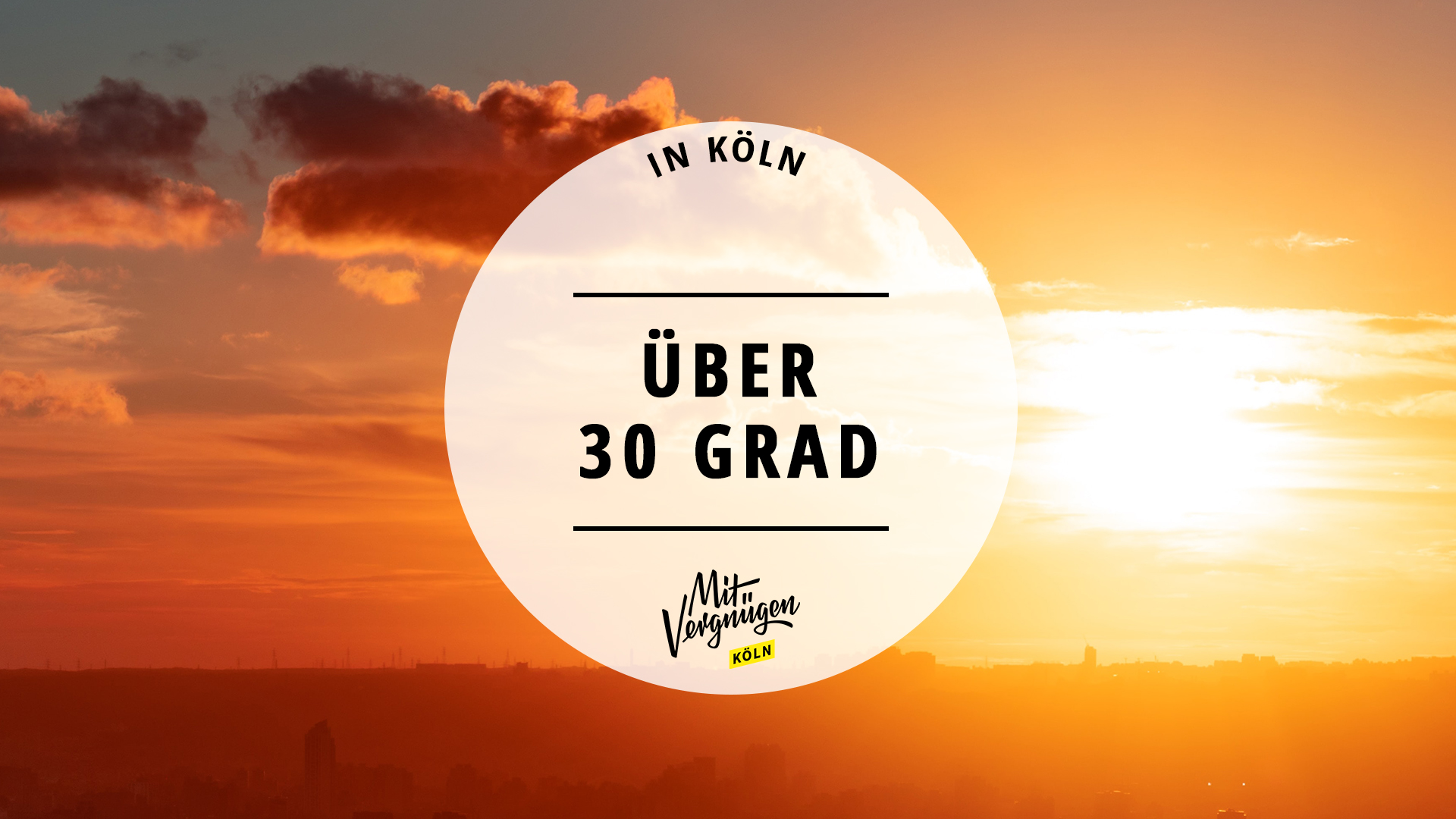 11 Dinge, die ihr bei über 30 Grad in Köln machen könnt