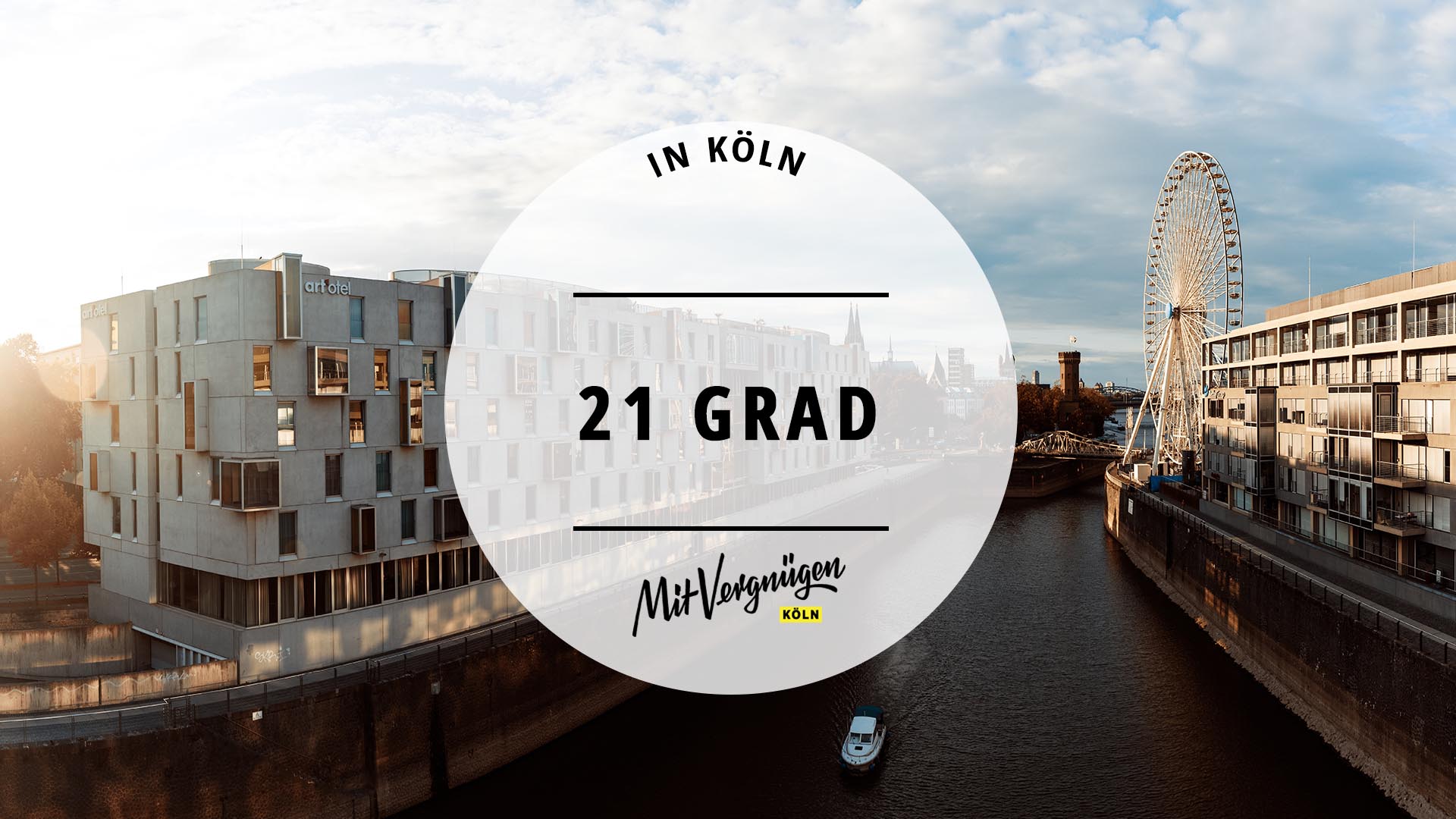21 schöne Dinge, die ihr in Köln bei 21 Grad machen könnt Mit