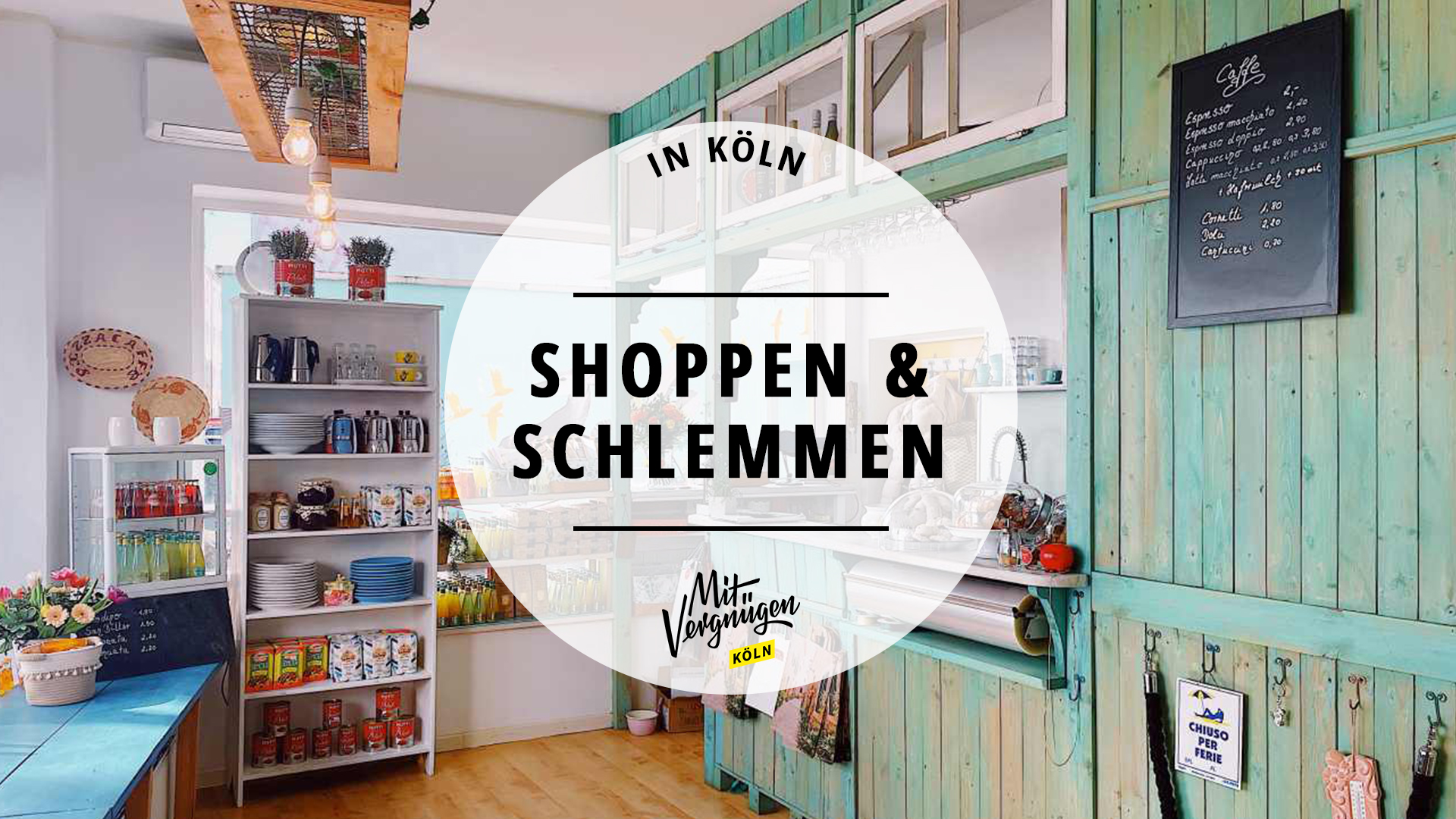 #Shoppen und schlemmen – 11 Läden in Köln, in denen beides geht