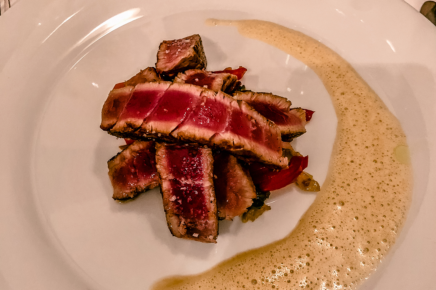 Thunfisch-Steak im Ristorante Teatro | Mit Vergnügen Köln